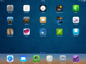 iPad mini Screenshot